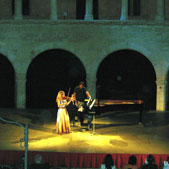 Leila Performing with John Novacek
